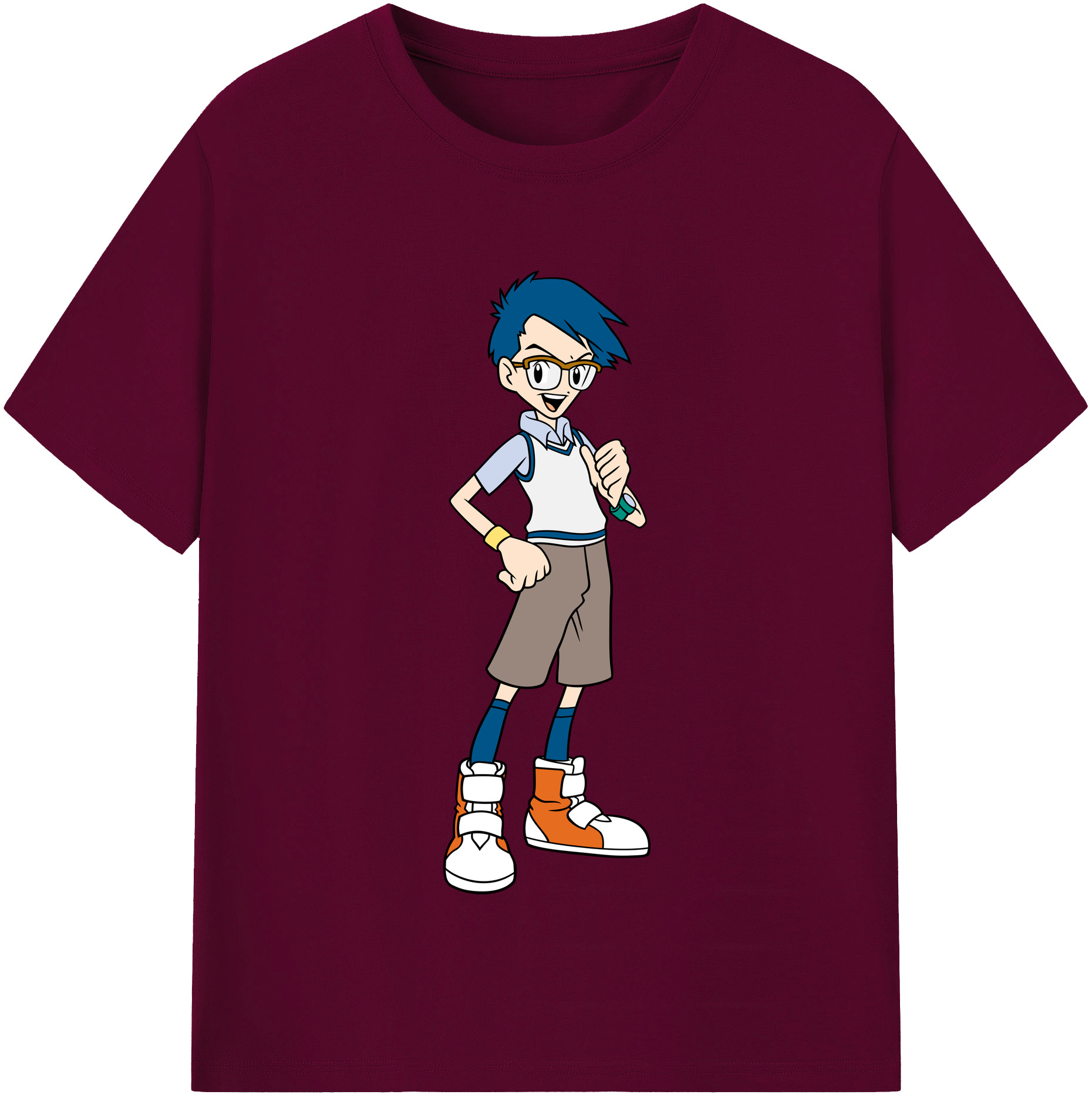 （画像用） Digimon デジタルモンスター/デジモン レディースカジュアルプリントTシャツ（綿100％）